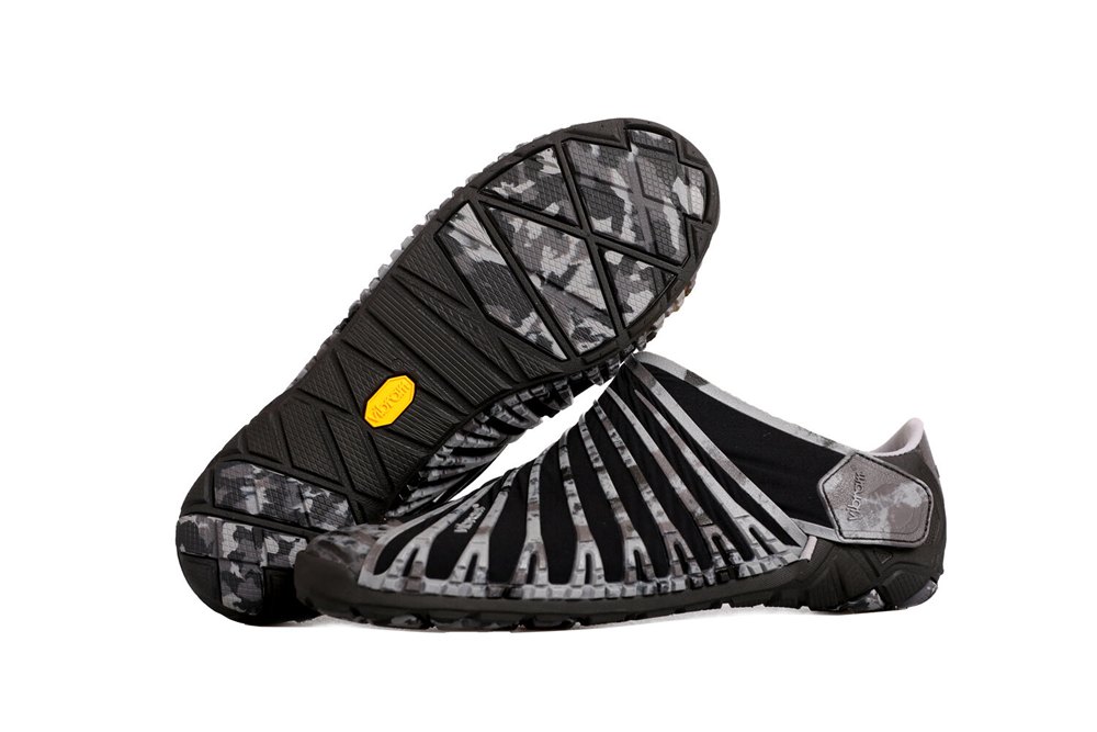 Vibram Furoshiki Womens Shoes - Black/Grey - Evo - 74158-HIZT